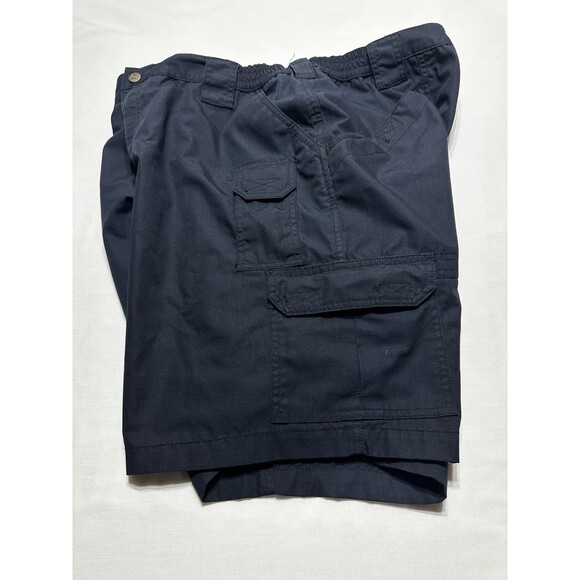 5.11 Tactical Navy Cargo Taclite Pro Pockets Zip Shorts Mens 40 73287 *READ - Picture 2 of 11